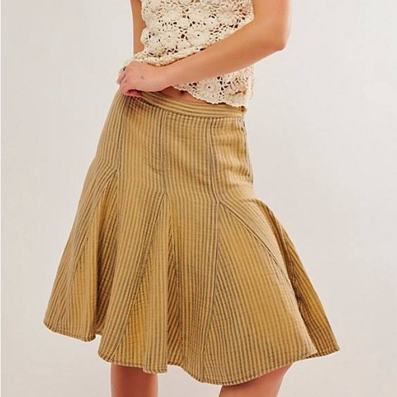 Free People Dresses & Skirts - Candace Midi Skirt by Free People NWT